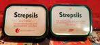 Vintage Strepsils blikken, Verzamelen, Blikken, Ophalen of Verzenden, Gebruikt, Overige