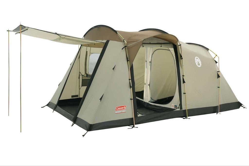 Coleman Mackenzie Cabin 4-persoons tent - Zo goed als nieuw, Caravans en Kamperen, Tenten, Ophalen, Zo goed als nieuw, Tot en met 4