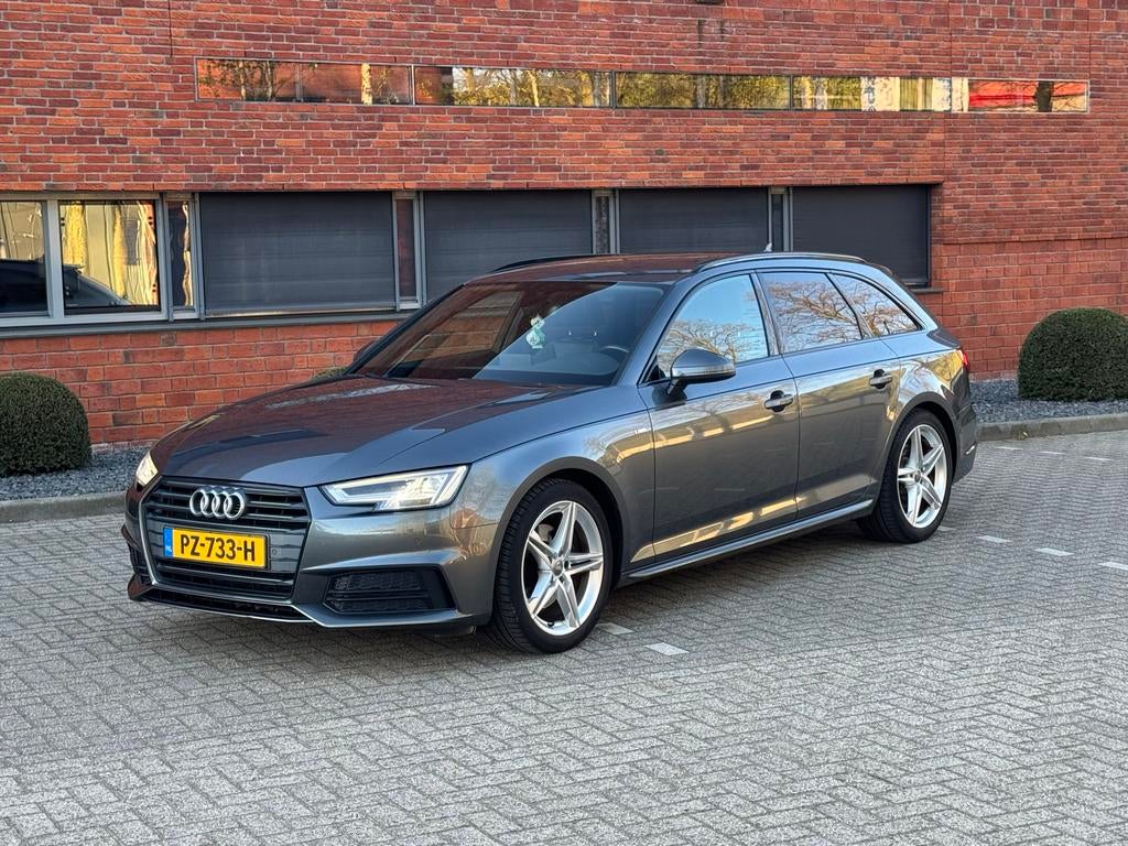 Audi A4 1.4 Tfsi 150pk S Tronic 2017 Grijs, Auto's, Audi, 4 cilinders, A4, Origineel Nederlands, Particulier