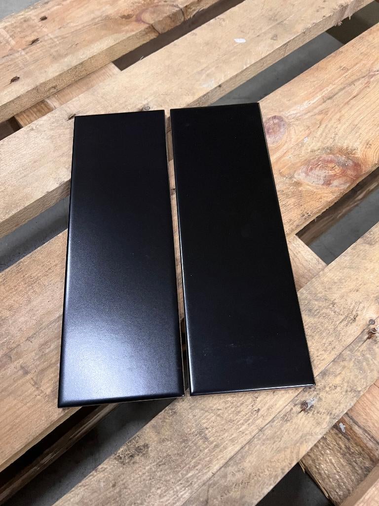 Pallet tegels negro matt 10x30cm (2,5 m2), Ophalen of Verzenden, Minder dan 5 m², 20 tot 40 cm, Wandtegels