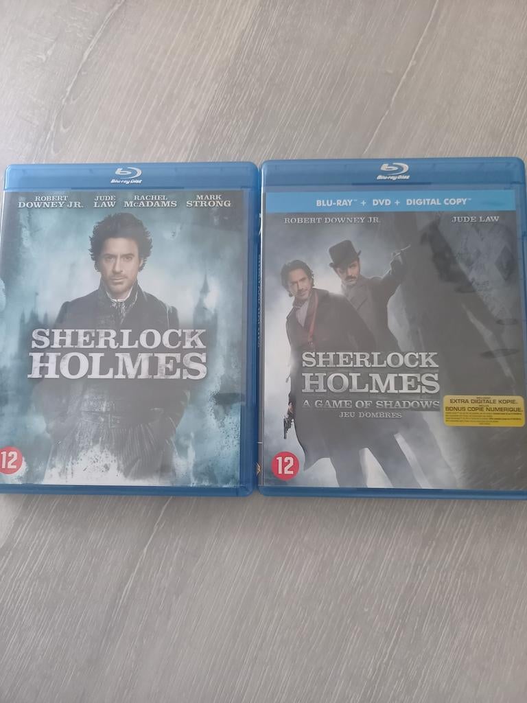 Sherlock Holmes 1+2, bluray, Ophalen, Zo goed als nieuw