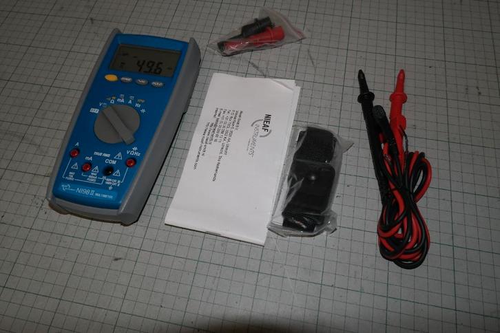nieaf smitt ni 98II True RMS multimeter / eazy MM mini dm, Doe-het-zelf en Verbouw, Meetapparatuur, Zo goed als nieuw, Multimeter