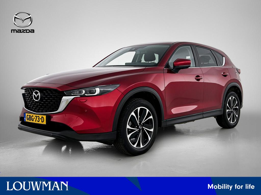 Mazda CX-5 2.0 e-SkyActiv-G M Hybrid 165 Advantage automaat, Auto's, Mazda, Stof, Gebruikt, Zwart, 4 cilinders