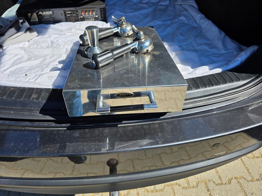 Boretti afkloplade  en toebehoren, gebruikt, Gebruikt, Overige modellen, 10 kopjes of meer, Koffiebonen