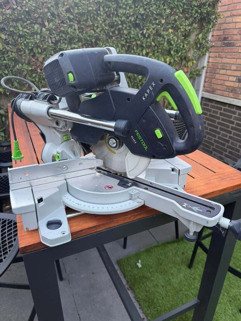 Festool afkortzaag KS60 E/ zo goed al nieuw, Ophalen, Zo goed als nieuw, Afkortzaag, 30 tot 70 mm