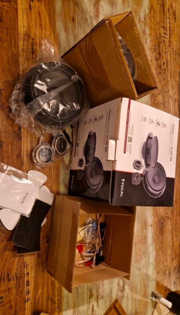 Focal IS VW 155, Auto diversen, Autospeakers, Ophalen of Verzenden, Nieuw