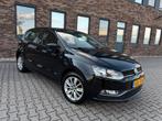 Volkswagen Polo 1.0 5DRS 2015 Airco PDC Elek Pakket, Voorwielaandrijving, Stof, Zwart, Zwart