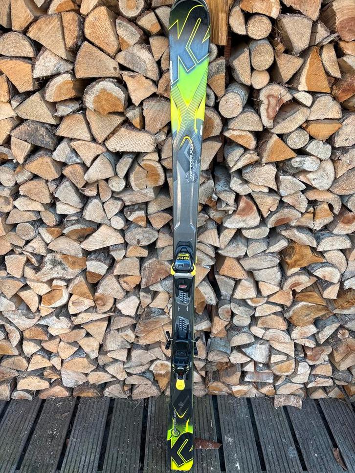K2 Rictor XTi Ski's 170cm met verstelbare bindingen, Sport en Fitness, Skiën en Langlaufen, Gebruikt, Ski's, Skiën, Overige merken