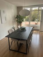 Eettafel Woood, Huis en Inrichting, Tafels | Eettafels, Ophalen, 200 cm of meer, 50 tot 100 cm, Zo goed als nieuw