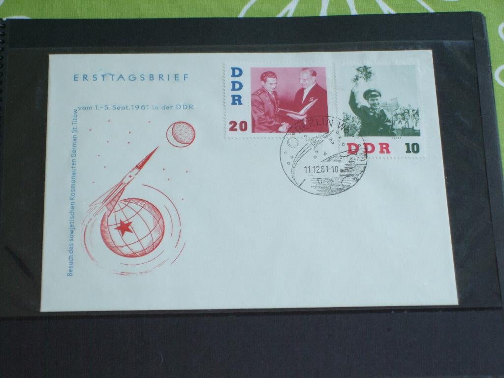 DDR 1e dag enveloppen van 23-10-1961 / 03-021963 (2e album), Ophalen of Verzenden, Onbeschreven, Europa