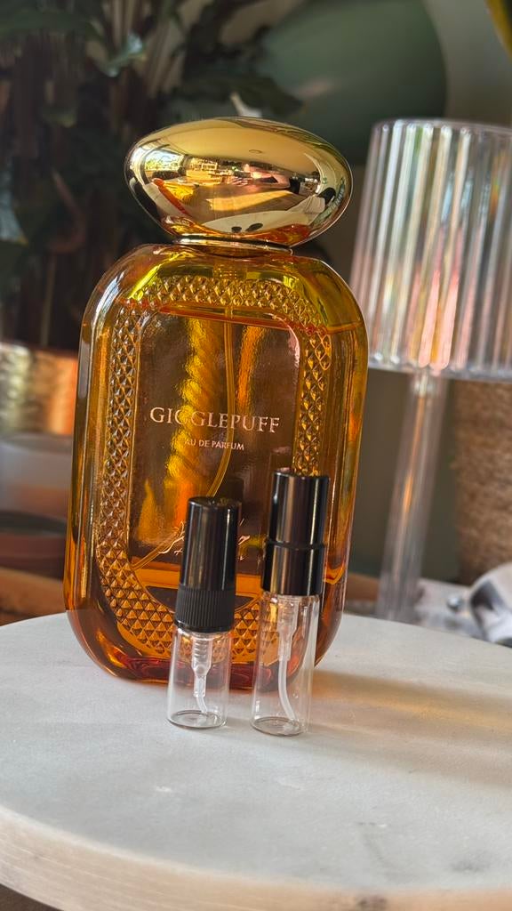 2/3ml sample Gigglepuff - Hekayat Attar, Ophalen of Verzenden, Zo goed als nieuw