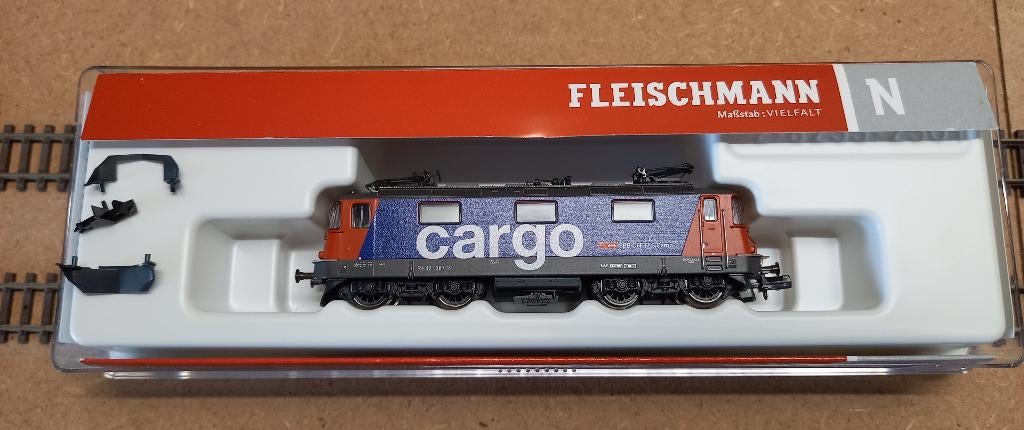Fleischmann 734073 SBB Cargo Re421 sound, Hobby en Vrije tijd, Modeltreinen | N-Spoor, Zo goed als nieuw, Locomotief, Gelijkstroom