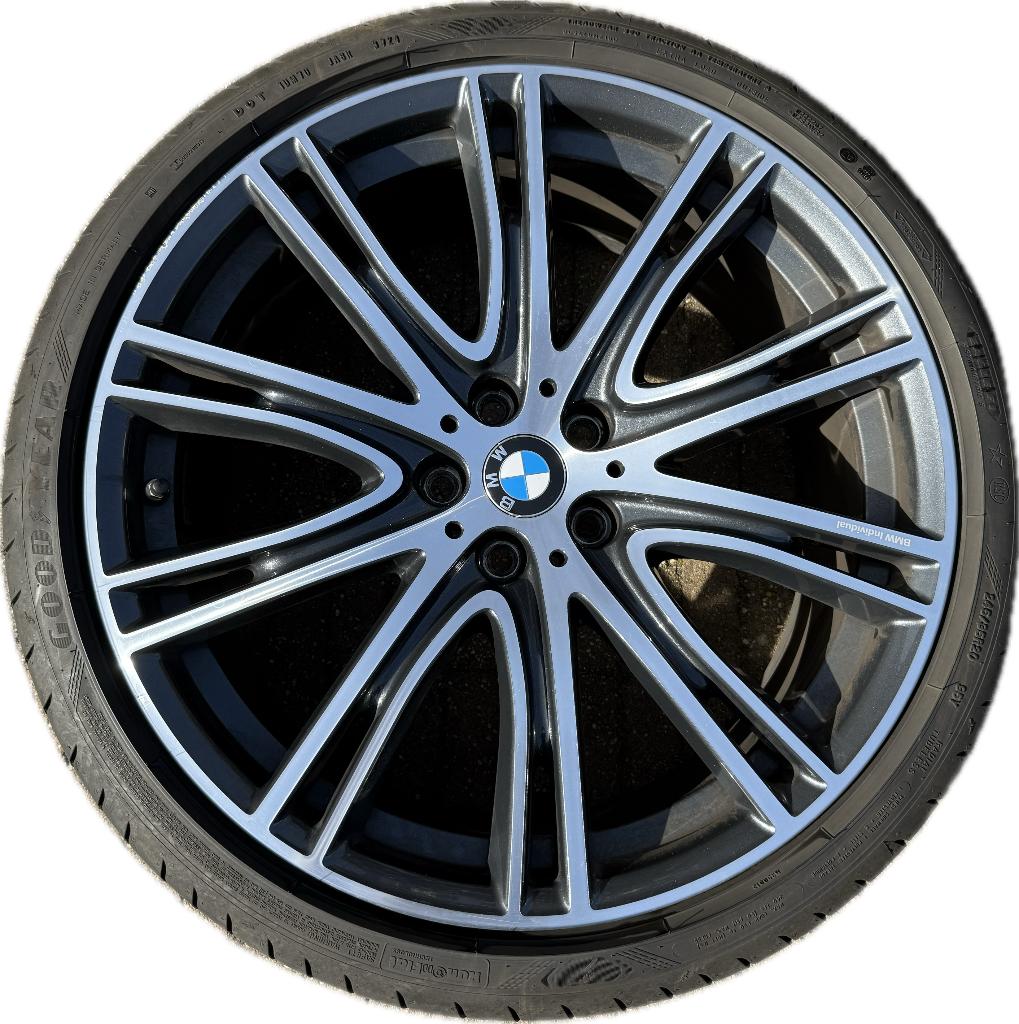 Originele BMW 5 Serie breedset 20 inch – Styling 759i, Ophalen, Gebruikt, Velg(en), 275 mm