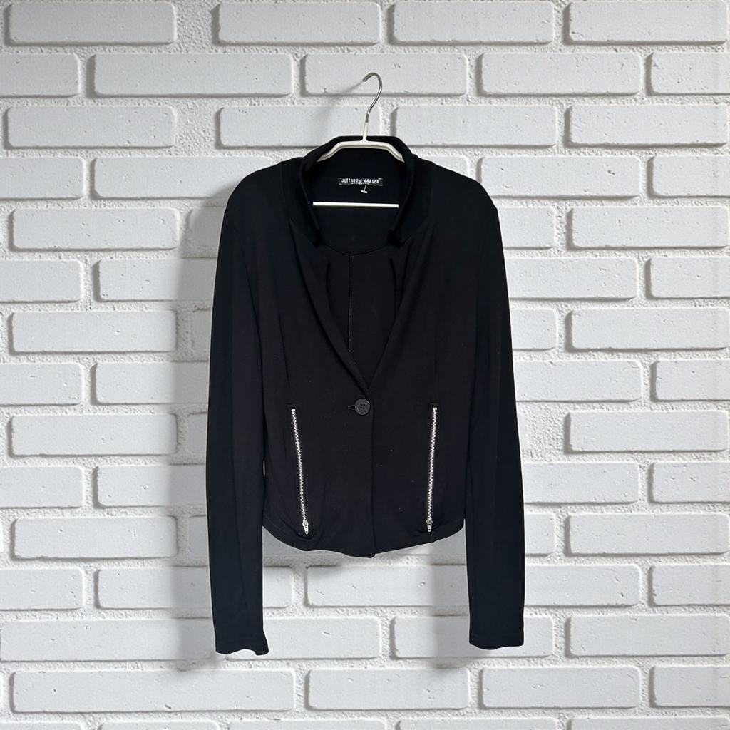 Juffrouw Jansen Vest Maat M Zwart Blazer Style Casual Sjiek, Maat 38/40 (M), Jj, Zwart, Ophalen of Verzenden