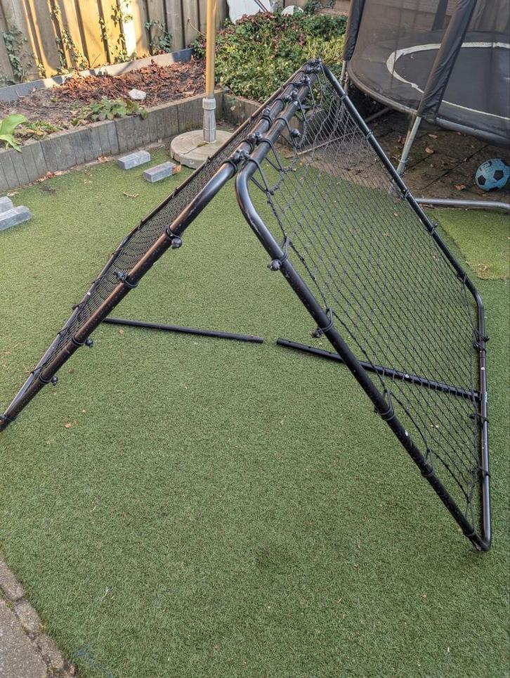 Dubbelzijdige Voetbal Rebounder - Ideaal voor Training, Verzamelen, Sportartikelen en Voetbal, Gebruikt, Ophalen of Verzenden