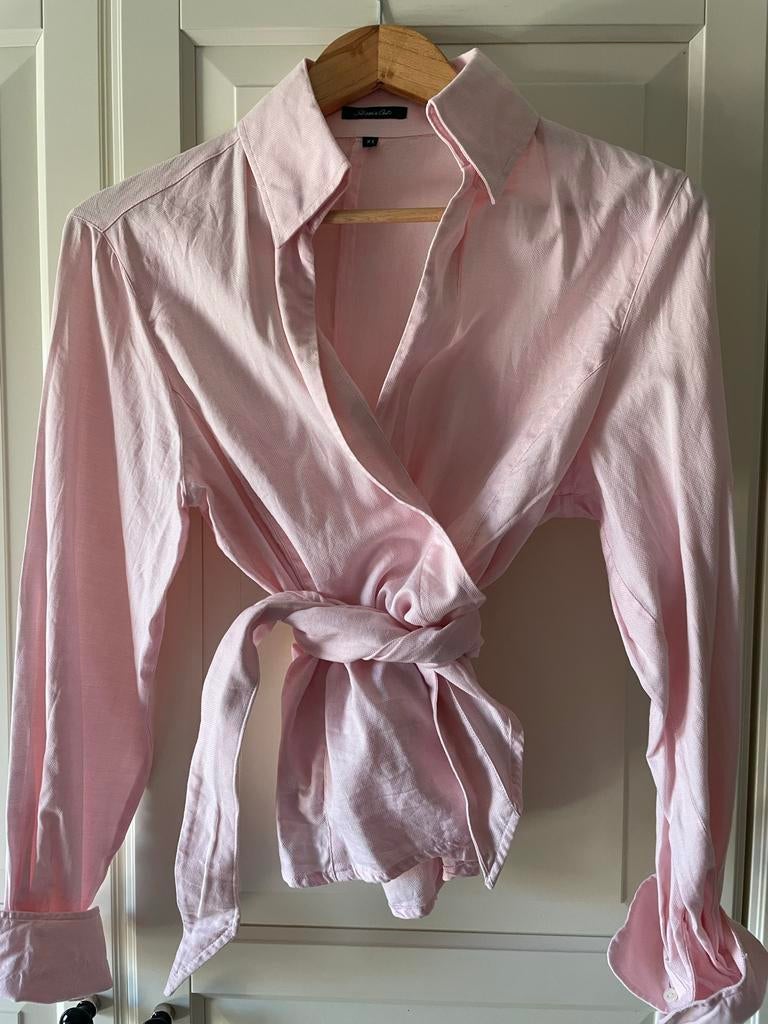 Steppin Out wikkelblouse dames, maat 42, roze, Kleding | Dames, Ophalen of Verzenden, Zo goed als nieuw, Maat 42/44 (L), Roze