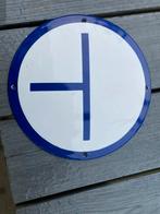 Emaille bord, Verzamelen, Ophalen of Verzenden, Gebruikt, Reclamebord