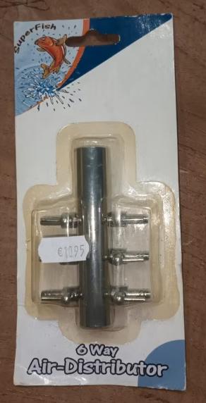 SuperFish RVS Luchtkraan 6 Weg, Ophalen of Verzenden, Nieuw, Overige typen