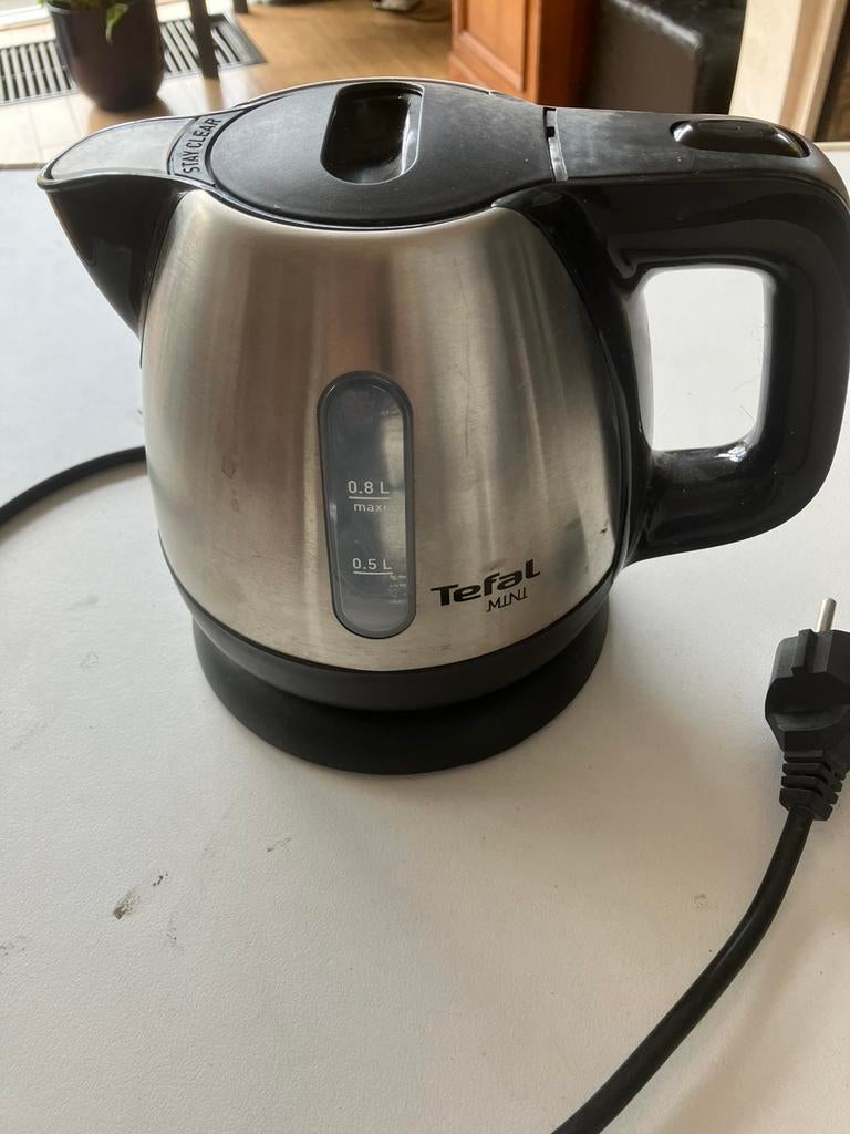 Tefal waterkoker ( mini 0,8 ltr ), Witgoed en Apparatuur, Waterkokers, Minder dan 1 liter, Ophalen, Zo goed als nieuw