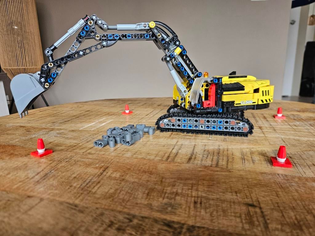 Lego Technic 42121 Zware Graafmachine - Complete Set, Ophalen of Verzenden, Zo goed als nieuw, Complete set, Lego