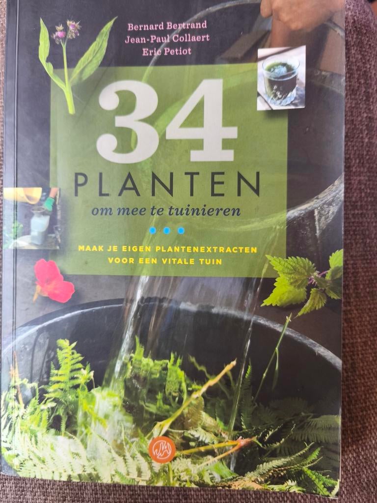 34 Planten om mee te tuinieren - Tuinboek, Ophalen of Verzenden