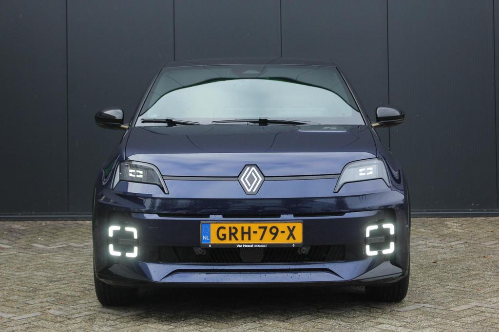 Renault 5 E-TECH Iconic Cinq 150Pk 52 kWh | Google Navigatie, Auto's, Renault, Stof, Gebruikt, Adaptive Cruise Control, 150 pk