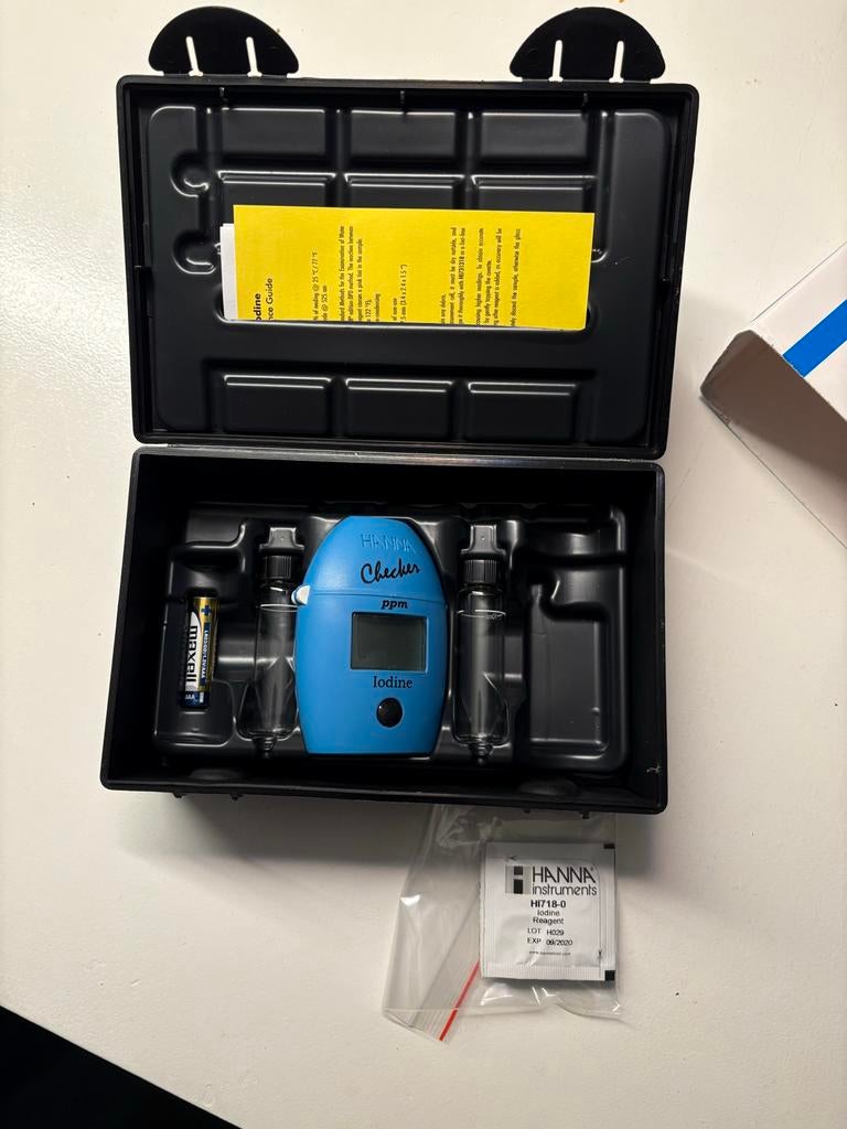 Hanna Checker Iodine meter, Dieren en Toebehoren, Ophalen of Verzenden, Gebruikt