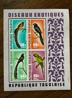 Togo 1972 - Exotische Vogels - Postfris, Ophalen of Verzenden, Postfris