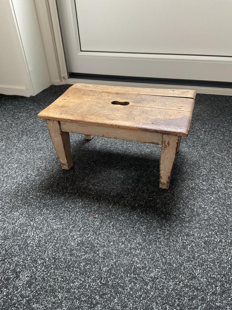 Oud houten bankje, Ophalen of Verzenden