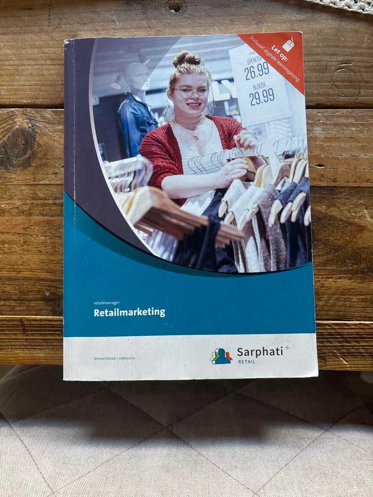 Retailmarketing leerwerkboek | vakkenkennis, Boeken, Studieboeken en Cursussen, Ophalen of Verzenden, Gamma, Zo goed als nieuw