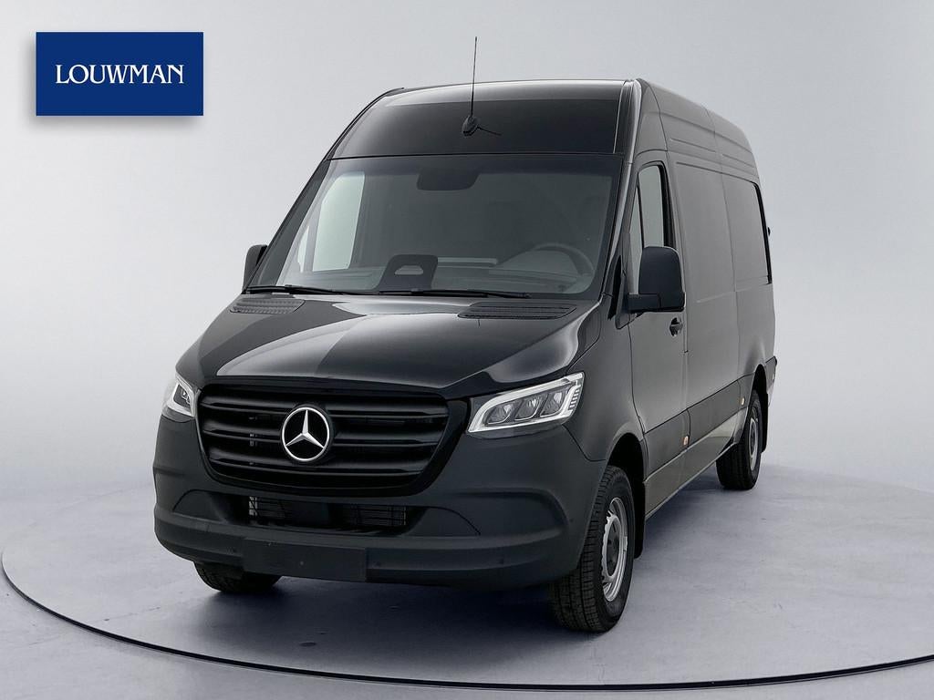 Mercedes-Benz Sprinter 319 1.9 CDI L2H2 Pro 3500KG Trekhaak, Auto's, Automaat, Gebruikt, Euro 6, Zwart