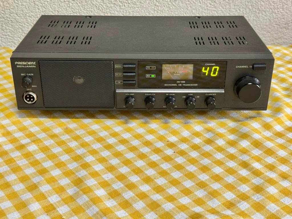 27 mc basis verz item president benjamin allmode pr incl vzk, Telecommunicatie, Ophalen of Verzenden, Zender en Ontvanger