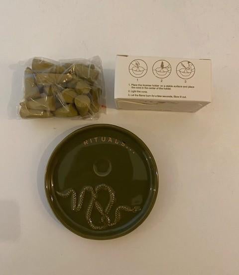 Nieuw Rituals Intuitia wierook kegels incense cones GIFT TIP, Ophalen of Verzenden, Nieuw, Overige materialen, Minder dan 25 cm