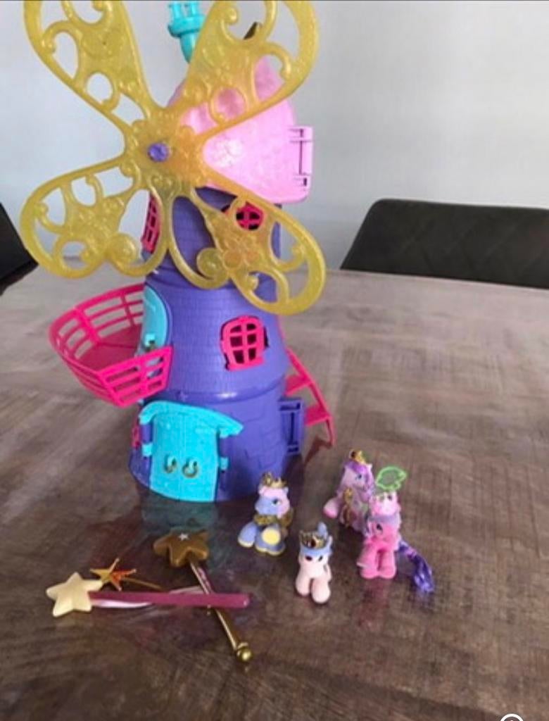 Glitter Windmolen Speelset met Pony's en Toverstafjes, Ophalen of Verzenden, Gebruikt, Meisje