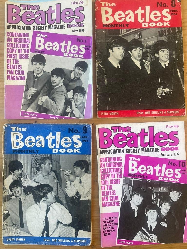 Beatles Monthly tijdschriften (260 stuks), Diverse, Artiest, Ophalen, Gelezen