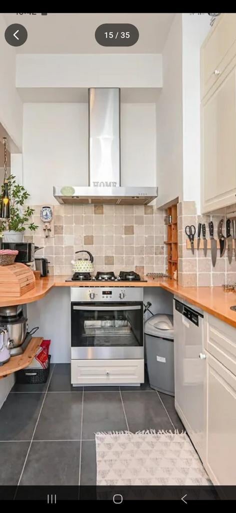 Afzuigkap, M-system, Witgoed en Apparatuur, Afzuigkappen, Ophalen, Gebruikt, Wandschouwkap