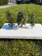 3x handgemaakte bomen H0 modelbaan Der Modellbaum nieuw, Hobby en Vrije tijd, Modeltreinen | H0, Overige merken, Natuur, Gelijkstroom of Wisselstroom