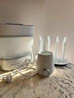 Philips avent set flessenwarmer, sterilisator en droogrek, Ophalen of Verzenden, Zo goed als nieuw, Sterilisator