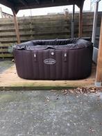 Minimaal 5 persoons, kleur bruin. Lay-Z-Spa.  2 jaar oud., Ophalen, Zo goed als nieuw, Filter, Opblaasbaar