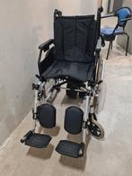 Z.g.a.n Rolstoel lichtgewicht,inklapbaar en electr. duwhulp, Diversen, Ophalen, Inklapbaar, Zo goed als nieuw, Duwrolstoel