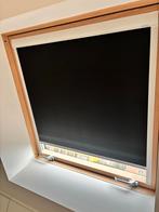 Veneta Rolgordijn Zwart voor Fakro FTP 114/118 Dakraam, Gebruikt, 100 tot 150 cm, Ophalen of Verzenden, 100 tot 150 cm