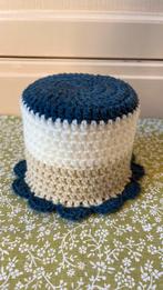 Toiletrolhoedje hoedenplankhoedje gehaakt hoesje wc-rol, Ophalen of Verzenden, Nieuw, Beige, Overige typen