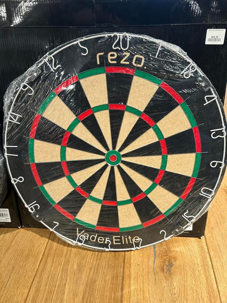 Rezo Vader Elite Dartbord - Nieuw in verpakking, Ophalen of Verzenden, Nieuw, Dartbord met pijlen