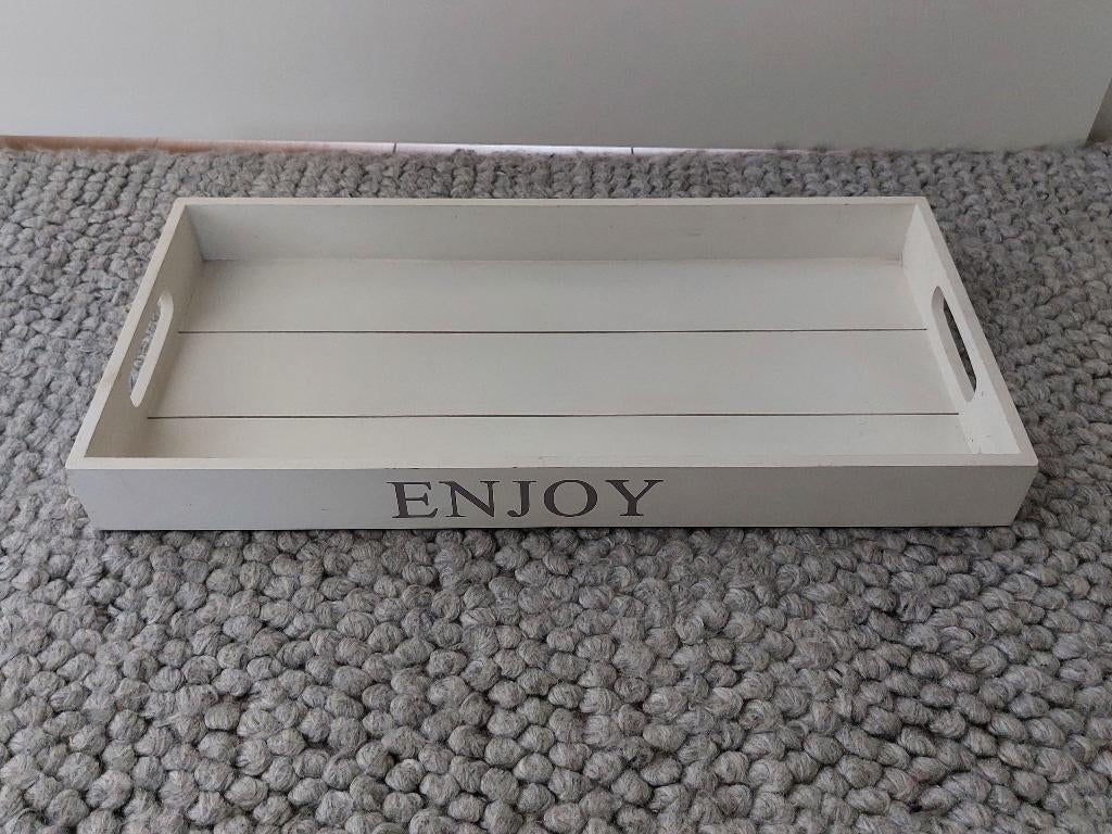 Dienblad/ Siertray, Ophalen of Verzenden, Zo goed als nieuw, Rechthoekig, Hout