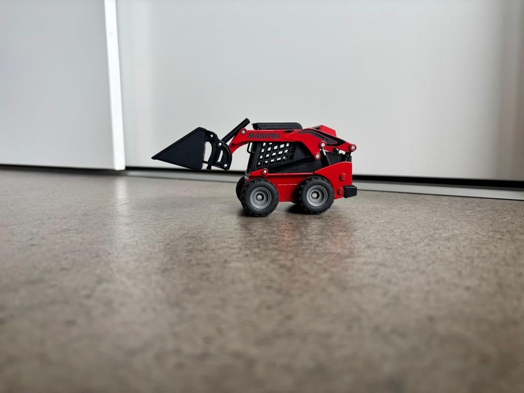 Manitou Skidsteer Lader Miniatuurmodel - Zo goed als nieuw, Gebruikt, 1:50 of kleiner, Yyh, Overige typen