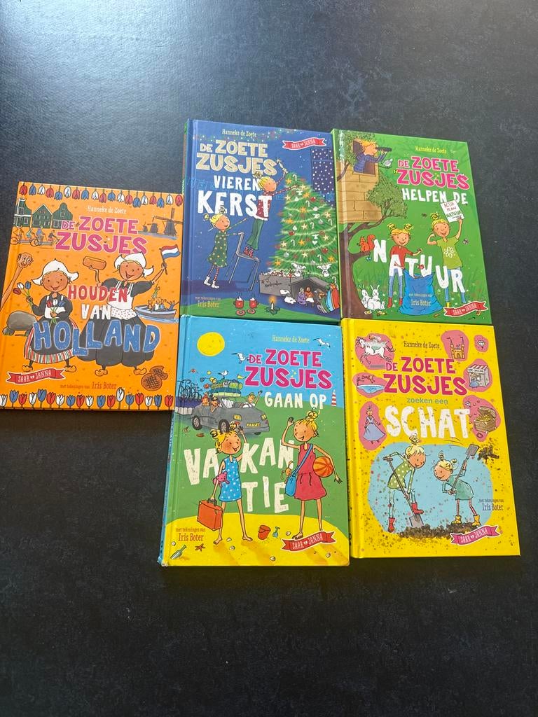 De Zoete Zusjes Boeken - Complete Set van 5, Ophalen of Verzenden, Zo goed als nieuw, Fictie algemeen