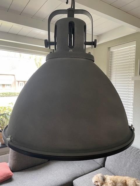 Industriële lamp, Huis en Inrichting, Ophalen, Overige materialen, Gebruikt, Minder dan 50 cm