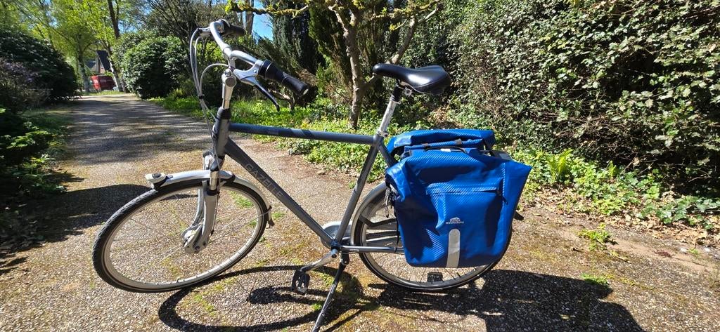 Gazelle Paris Herenfiets, Gebruikt, Velgrem, Versnellingen, Ophalen of Verzenden