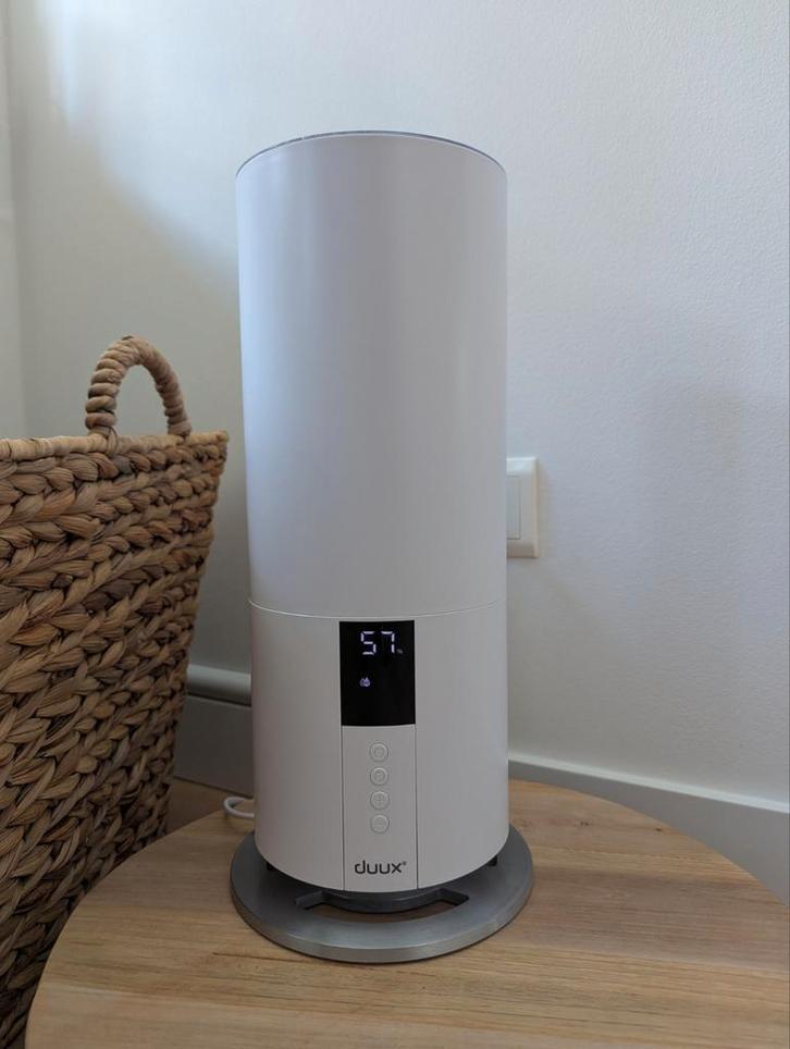 Duux Mini Beam 2 Ultrasone Luchtbevochtiger Wit + Filter, Witgoed en Apparatuur, Luchtbehandelingsapparatuur, Zo goed als nieuw