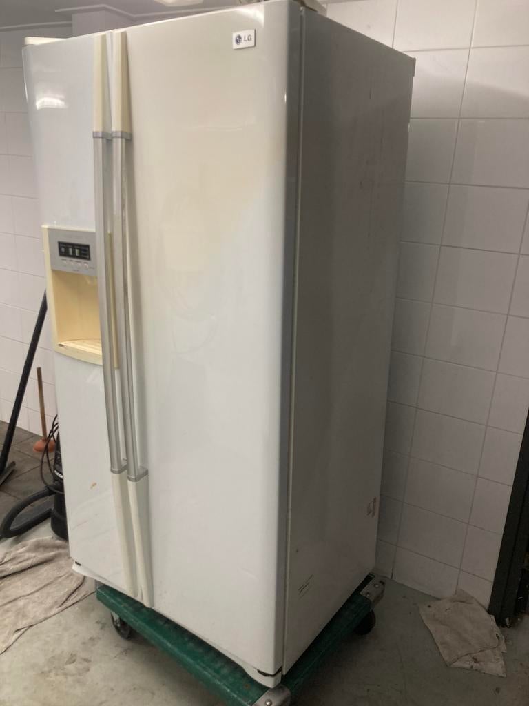 Aan huis bezorgd!! Amerikaanse koelkast, Witgoed en Apparatuur, Koelkasten en IJskasten, Gebruikt, 200 liter of meer, 60 cm of meer